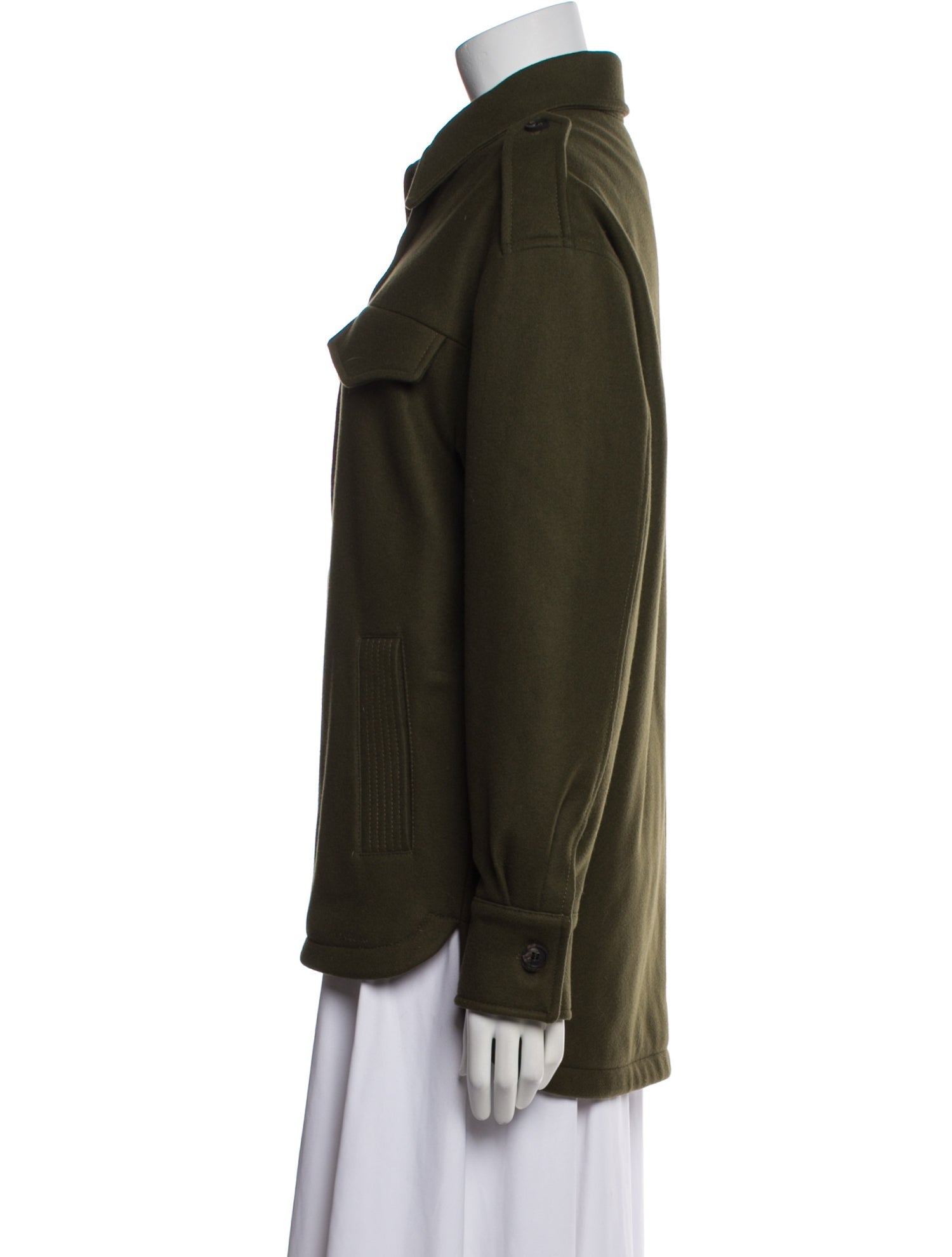 AllSaints Wool Utility Jacket